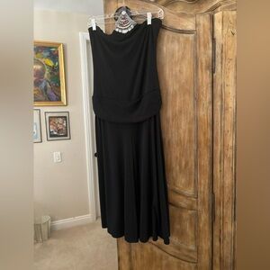 Cache black short jumpsuit Size 10